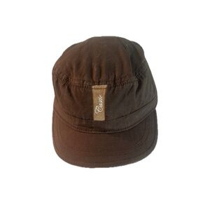 Women's Y2K Vintage Brown Cadet Cap